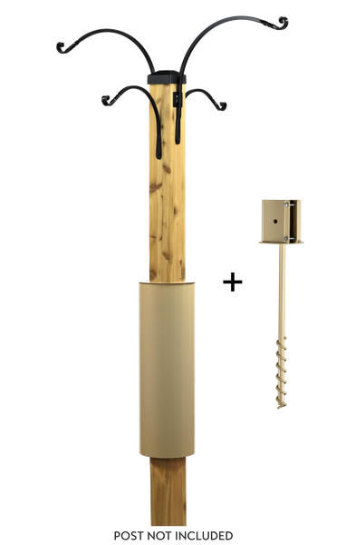 4 Combo Arm Accessory Kit for Wood Post
