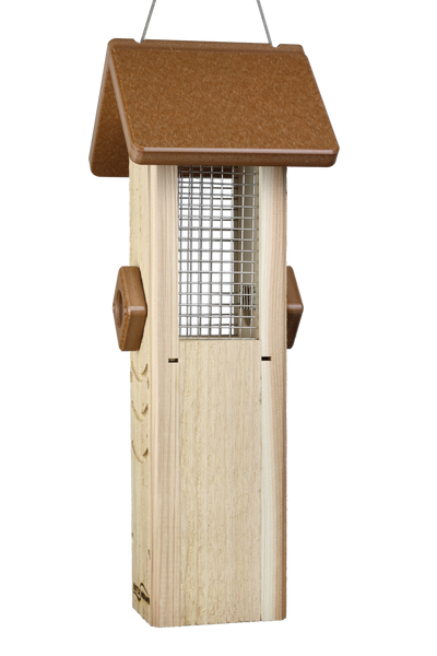 *NEW* Woodpecker Screen Feeder w/ Recycled Roof