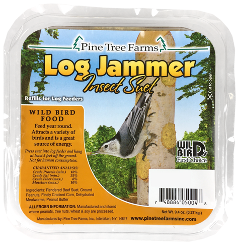 Log Jammer Suet Plugs - Ten Pack