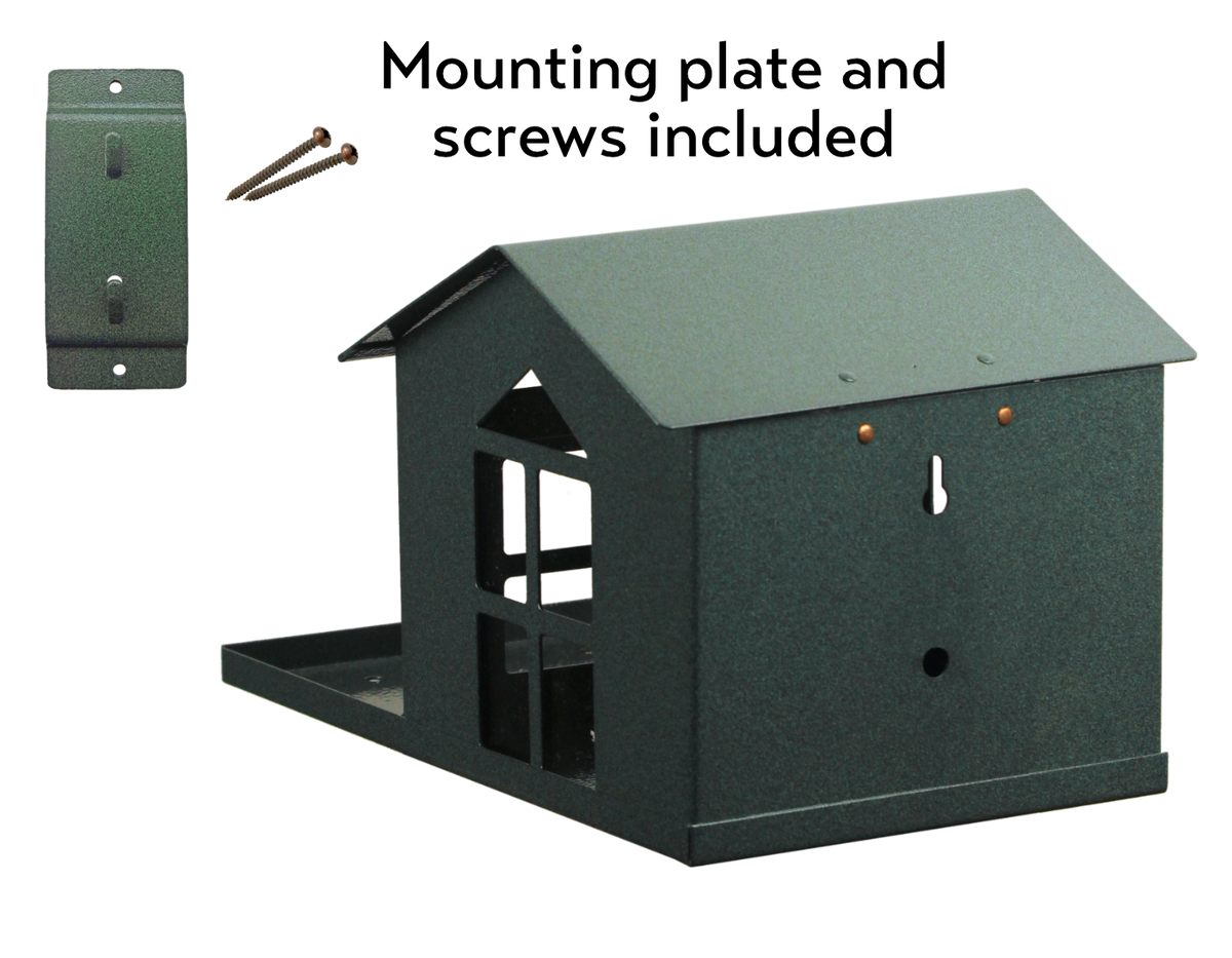 Squirrel House Feeder Kettle Moraine Woodworking Inc