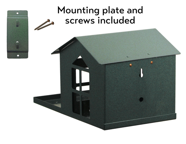 Squirrel House Feeder