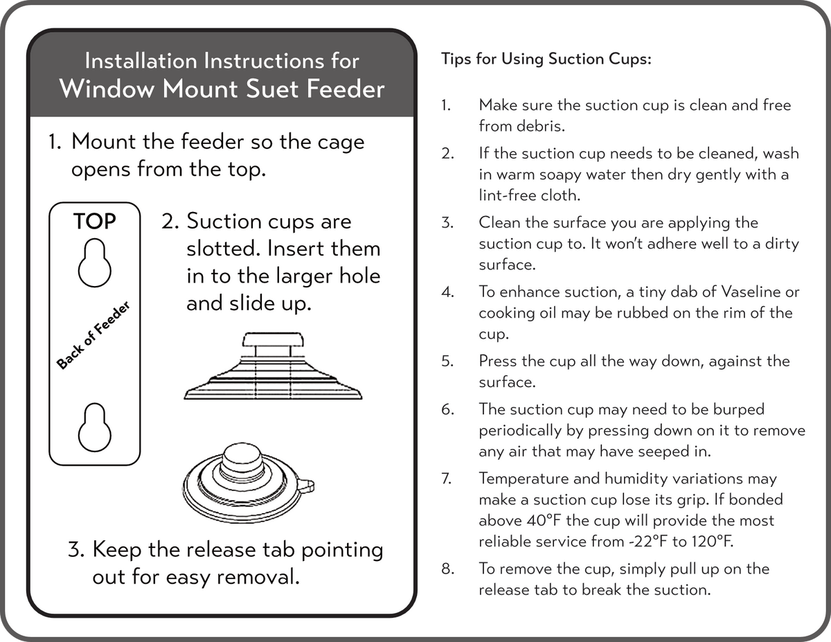 Replacement suction shop cups