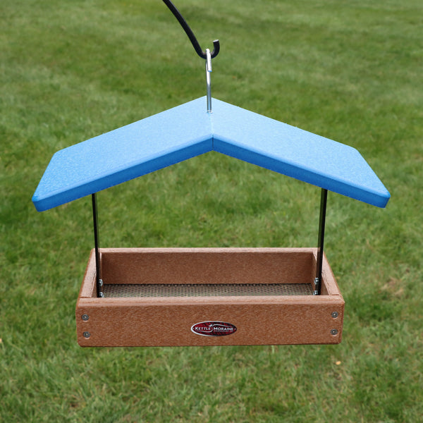Recycled Small Covered Tray Feeder