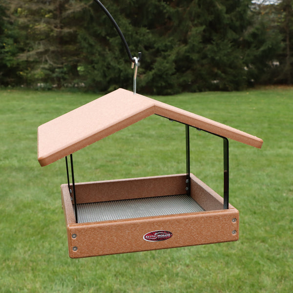 Recycled Covered Tray Feeder