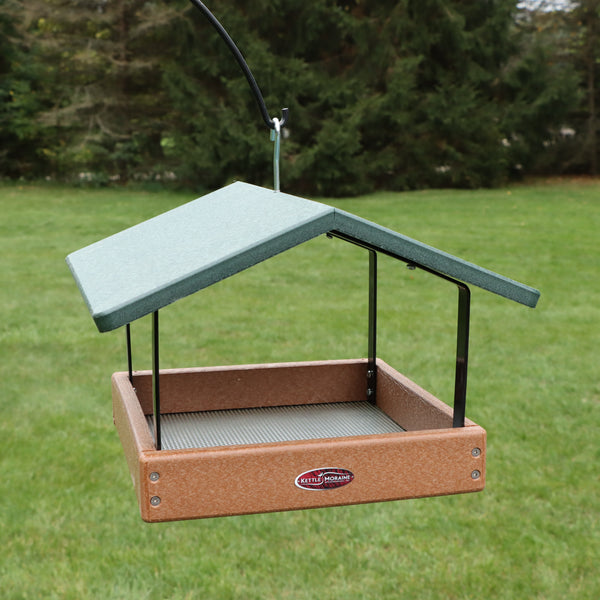 Recycled Covered Tray Feeder