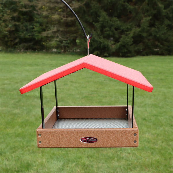 Recycled Covered Tray Feeder