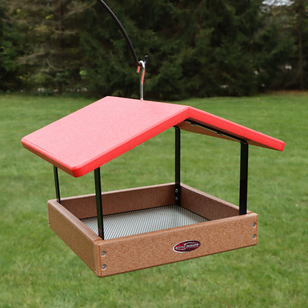 Recycled Covered Tray Feeder
