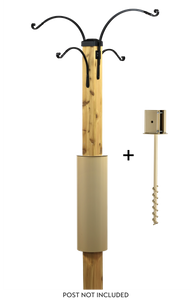 4 Combo Arm Accessory Kit for Wood Post