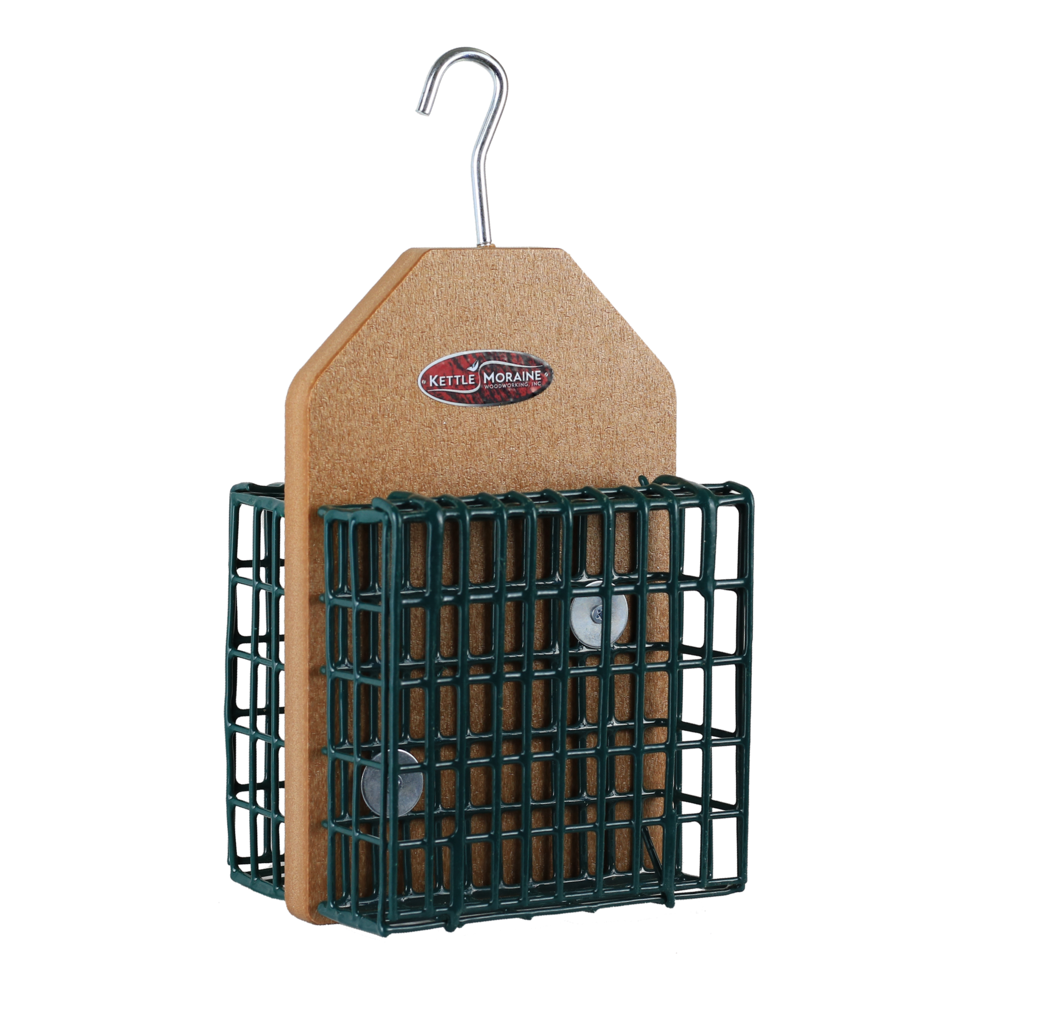 Double Hanging Suet Cage Feeder (Recycled)