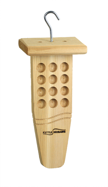 Cedar Peanut Butter Feeder with Roof