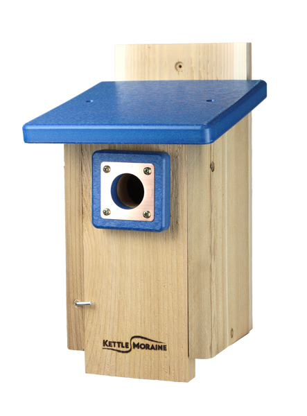 *NEW* Nuthatch & Titmouse Nest Box with Recycled Roof