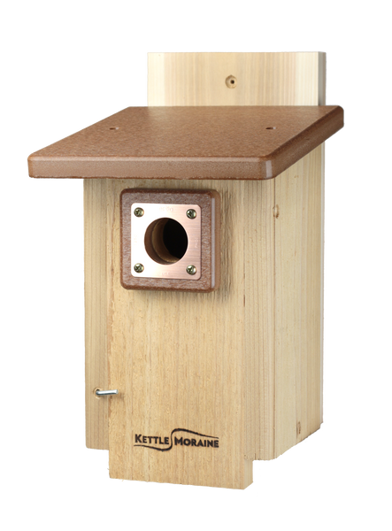 *NEW* Nuthatch & Titmouse Nest Box with Recycled Roof