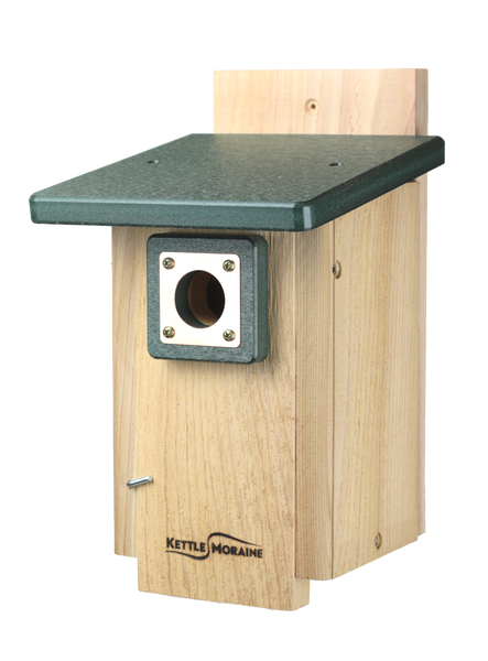 *NEW* Nuthatch & Titmouse Nest Box with Recycled Roof