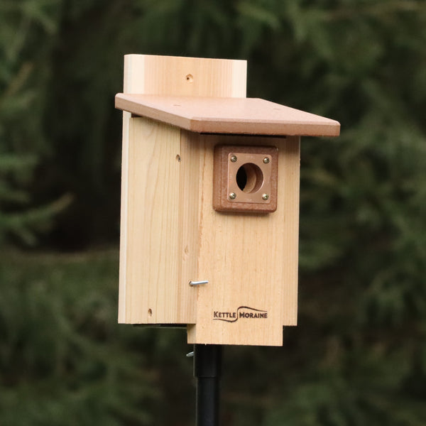 *NEW* Nuthatch & Titmouse Nest Box with Recycled Roof