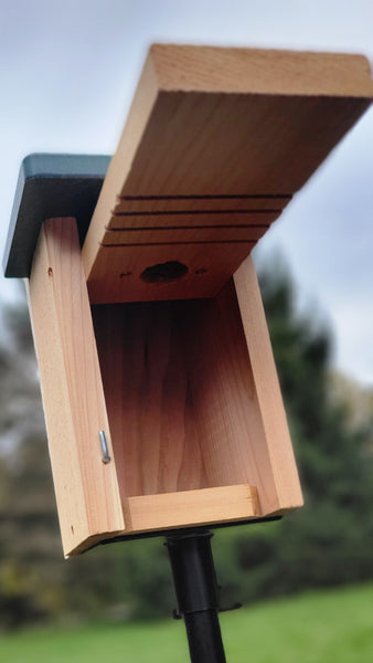 *NEW* Nuthatch & Titmouse Nest Box with Recycled Roof
