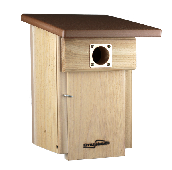 *NEW* Western and Mountain Bluebird Nest Box with Recycled Roof