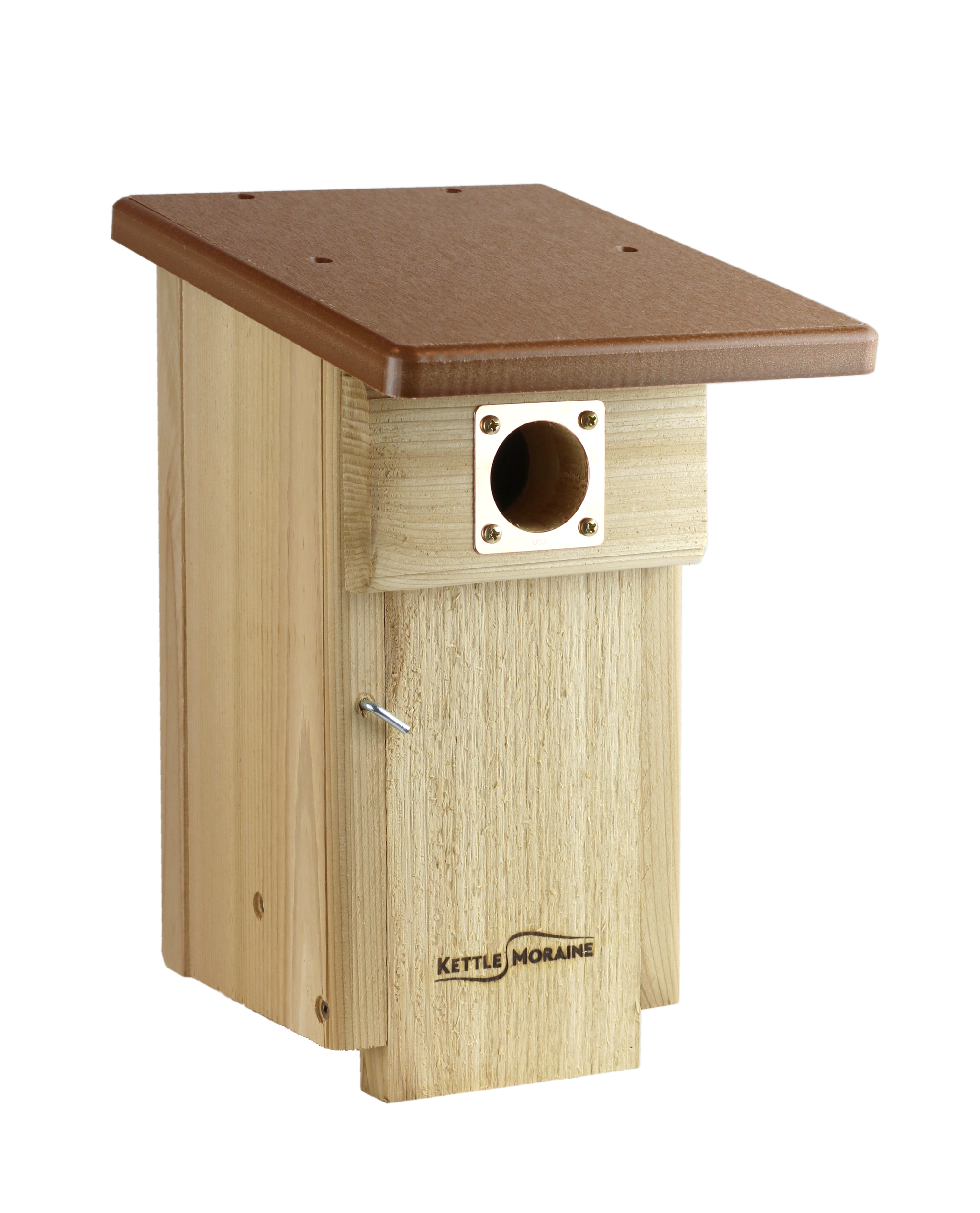 Bluebird Nest Box with Recycled Roof – Kettle Moraine Woodworking Inc