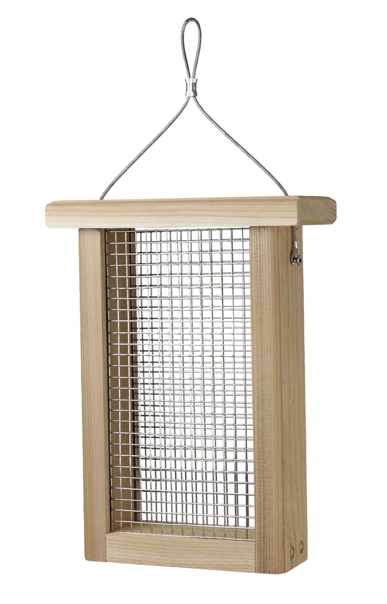 Cedar Peanut Splits Feeder