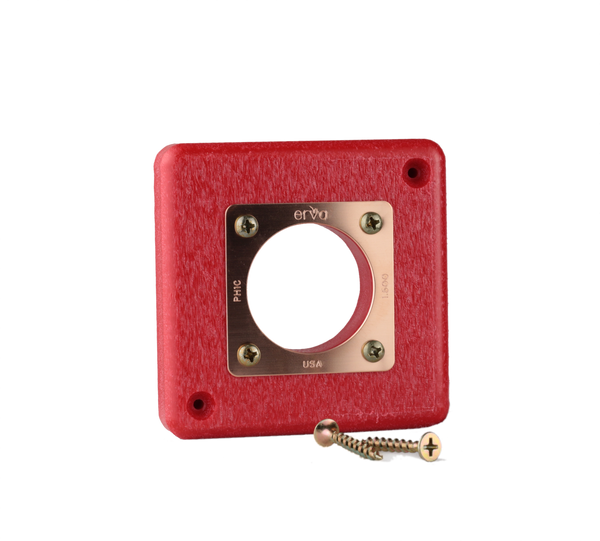 Recycled Predator Guard with Copper Portal for Bluebird Houses