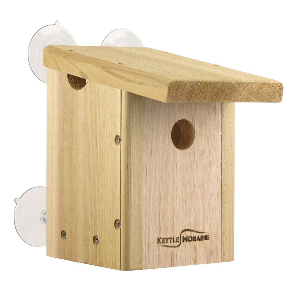 Window Nesting Box Window Mount Nest Box – Kettle Moraine Woodworking Inc