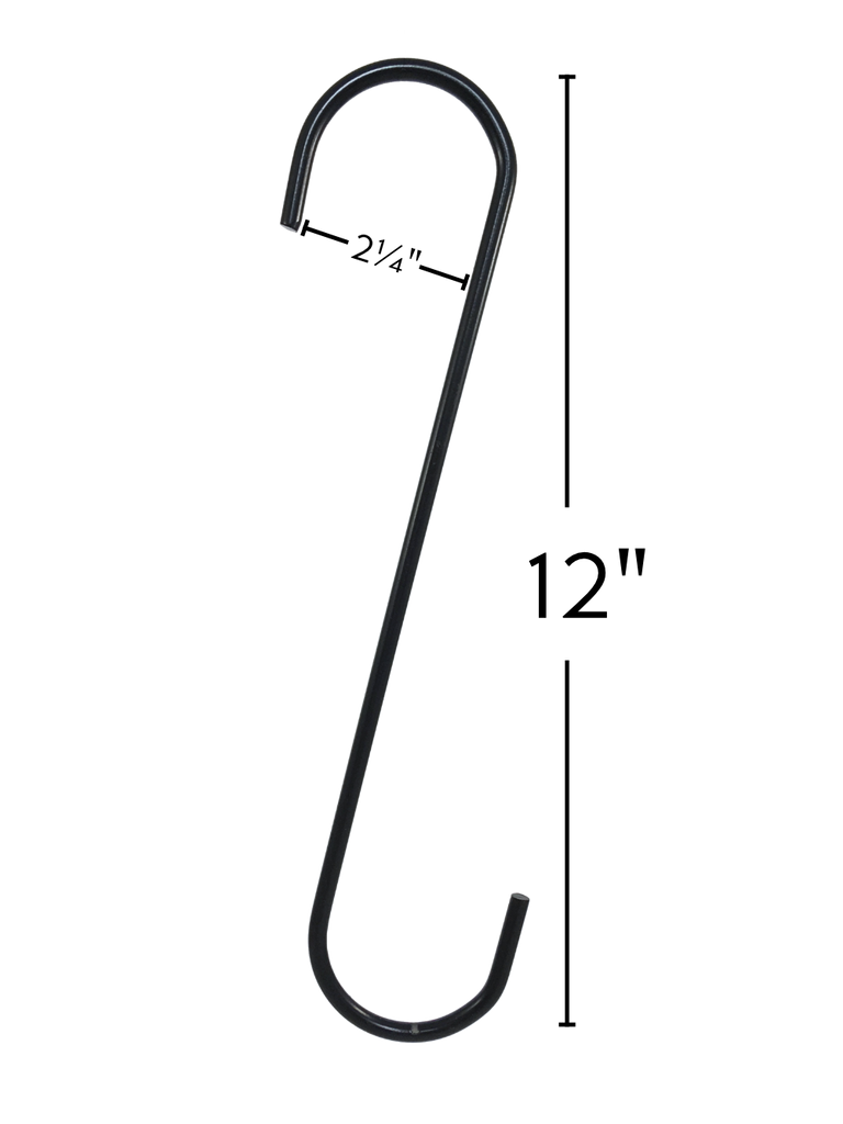 plant hanger s hooks Wide Opening Heavy-Duty S Hooks – Kettle Moraine Woodworking Inc