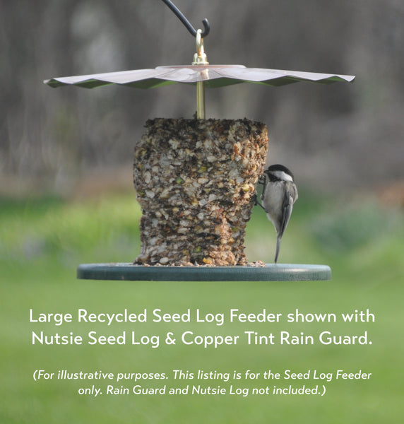Recycled Seed Cylinder Feeder (Large)