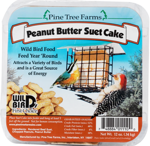 Peanut Butter Suet Cakes (10 pack)