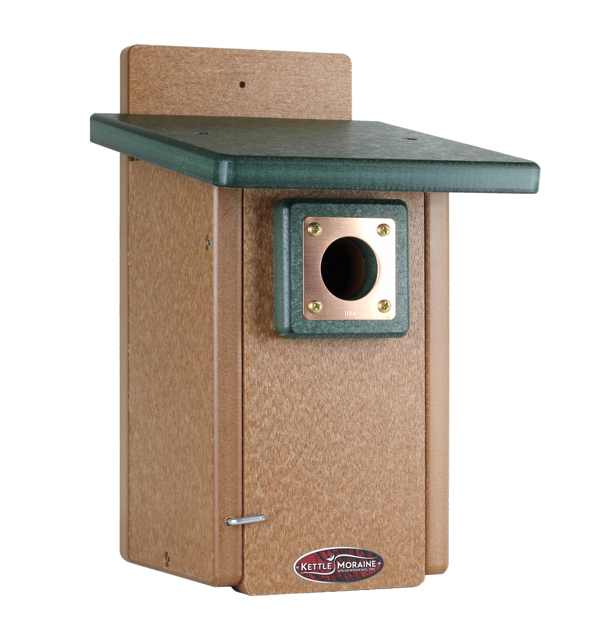 Recycled Nuthatch & Titmouse Nest Box – Kettle Moraine Woodworking Inc